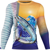 Wahoo Fever! UPF 50+ Long Sleeve Shirt - Slick Fish Gear Co.
