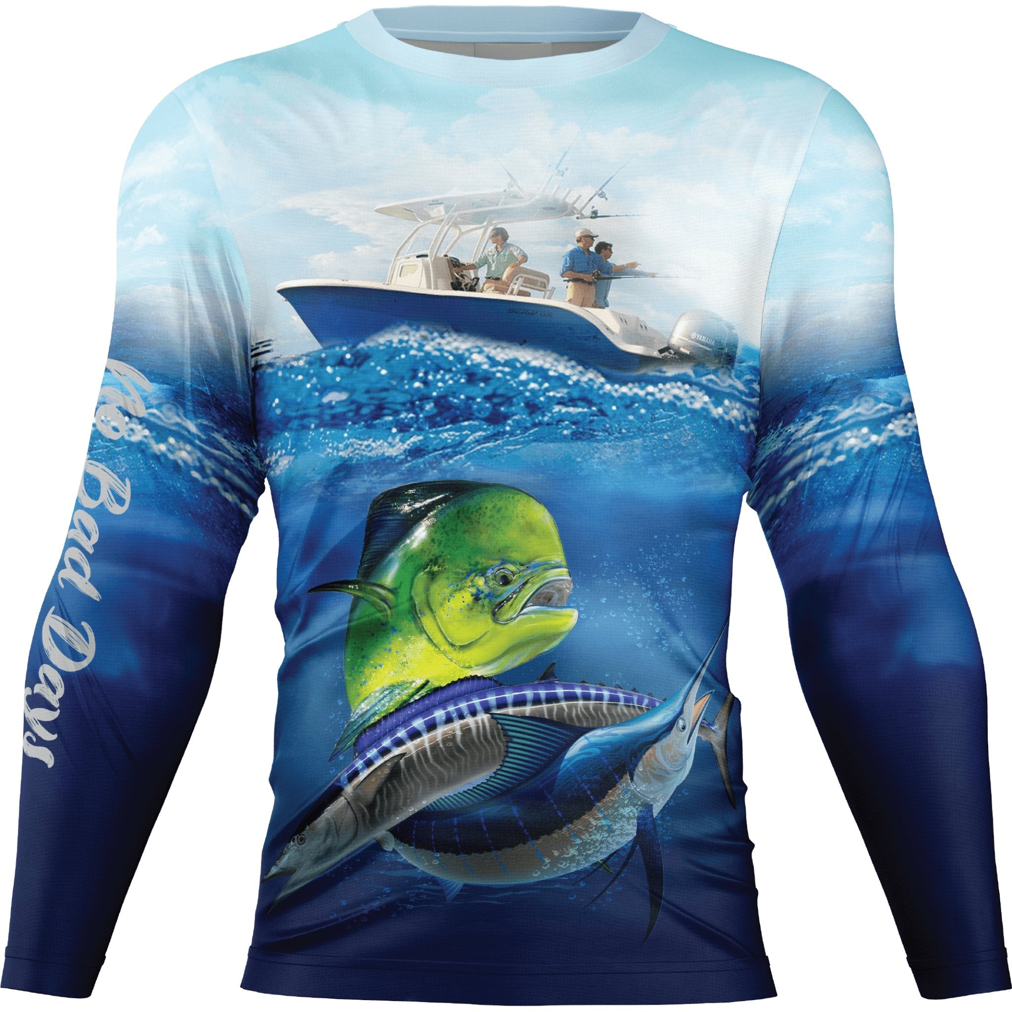 Blue Dorado UPF 50+ Long Sleeve Shirt - Slick Fish Gear Co.