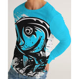 Permit Fever! Long Sleeve T-Shirts | Cool Print Stylish Shirts SPF 50+ - Slick Fish Gear