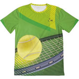 Tennis Green SPF 50+ Short Sleeve Shirt - Slick Tennis Gear Co.