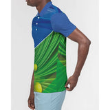 Tennis Orbit Men's Slim Fit Short Sleeve Polo | Slick Tennis Gear