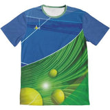 Tennis Orbit SPF 50+ Short Sleeve Shirt - Slick Tennis Gear Co.