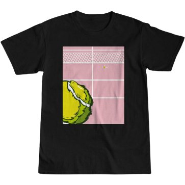 Tennis Pink Men's Graphic Tee - Slick Tennis Gear Co.