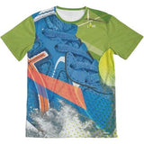 Tennis Shoe SPF 50+ Short Sleeve Shirt - Slick Tennis Gear Co.