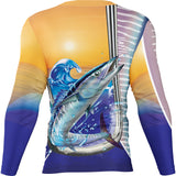 Wahoo Fever! UPF 50+ Long Sleeve Shirt - Slick Fish Gear Co.