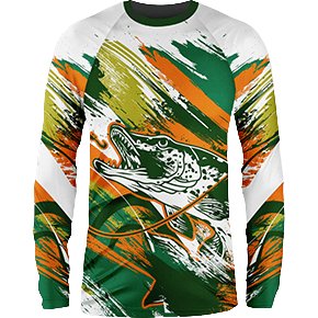 Wicked Pike UPF 50+ Long Sleeve T-Shirt - Slick Fish Gear Co.